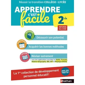 Nathan Apprendre c'est facile 2de pas cher