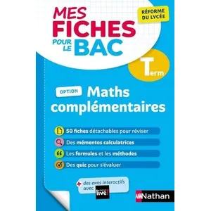 Nathan Mathématiques Complémentaires Tle pas cher
