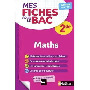 Nathan Maths 2de pas cher