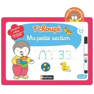 T'choupi - Ma Petite Section - Avec 1 Feutre Effaçable pas cher