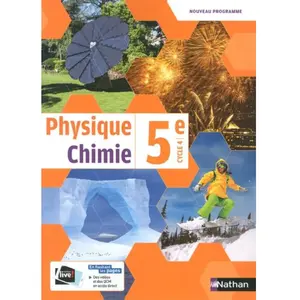 Nathan Physique Chimie 5e pas cher