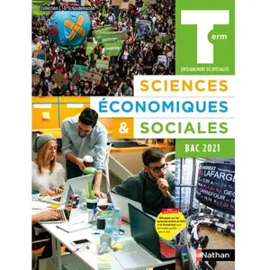 Comparateur de prix : Nathan Sciences Economiques & Sociales Tle