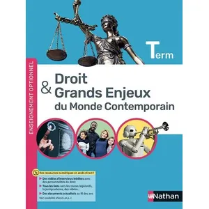 Nathan Droit Et Grands Enjeux Du Monde Contemporain Terminale pas cher