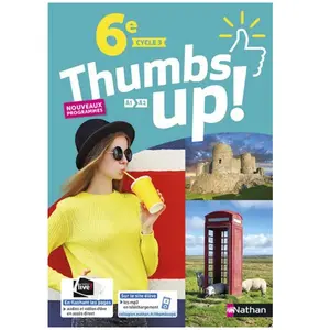Nathan Thumbs Up ! 6ème - 2017 Manuel pas cher