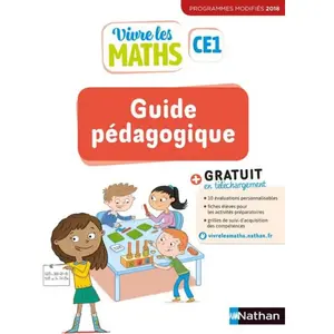 Nathan Vivre Les Maths Ce1 - Guide Pédagogique pas cher