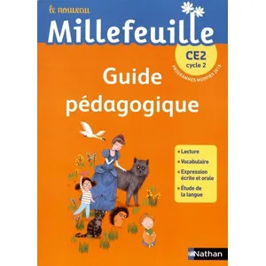 Nathan Le Nouveau Millefeuille Ce2 Cycle 2 - Guide Pédagogique pas cher