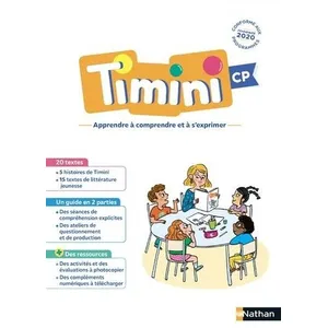 Nathan Méthode De Lecture Timini Cp - Guide Et Ressources Pour La Compréhension (1 Cd Audio)