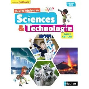 Comparateur de prix : Nathan Mes 60 missions en sciences & technologie Cycle 3 CM1-CM2