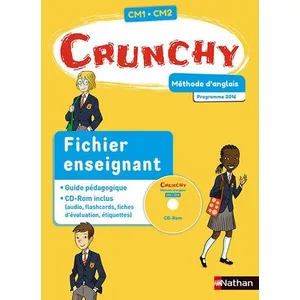 Comparateur de prix : Nathan Méthode D'anglais Cm1-Cm2 Crunchy - Fichier Enseignant (1 Cd-Rom)