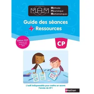 Nathan Méthode Heuristique Mathématiques Cp - Guide Des Séances + Ressources pas cher