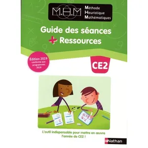 Nathan Méthode Heuristique Mathématiques Ce2 - Guide Des Séances + Ressources pas cher
