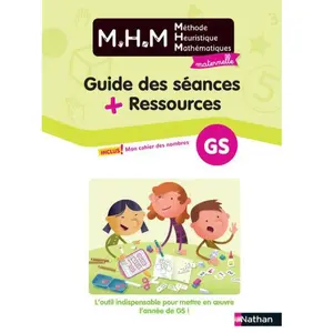 Nathan Méthode Heuristique Mathématiques Maternelle: Guide des séances + Ressources pas cher