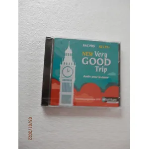 Nathan Technique New Very good trip - Anglais - Bac Pro - Tome unique - Niveau A2/B1+ - 1 CD audio (MP3) - 2019 pas cher