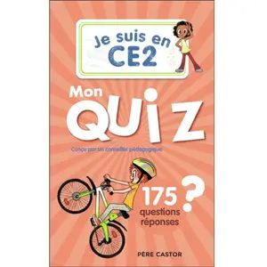 Comparateur de prix : Flammarion Jeunesse Pere Castor Mon quiz Je suis en CE2: 175 questions et réponses