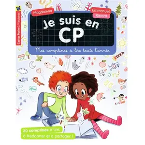 Flammarion Jeunesse Pere Castor Je suis en CP - Mes comptines à lire toute l'année pas cher