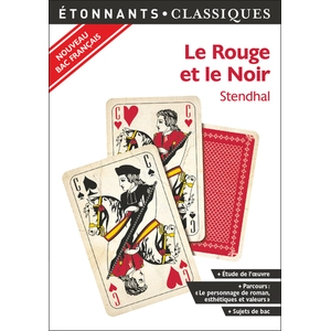 ISBN Flammarion Le Rouge Et Le Noir - Programme Nouveau Bac 2022 1re - Parcours "Le Personnage De Roman, Esthétiques Et Valeurs pas cher