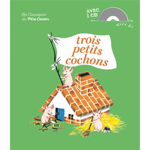 PERE CASTOR Trois Petits Cochons - (1 Cd Audio) pas cher