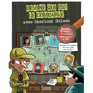 ISBN Larousse Devine qui est le coupable avec Sherlock Holmes pas cher