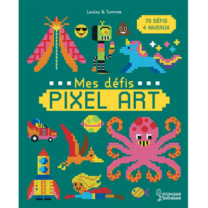 Larousse Mes défis Pixel Art pas cher