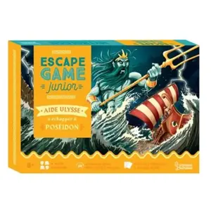 ISBN Larousse Escape Game Junior - Aide Ulysse à échapper à Poséidon pas cher