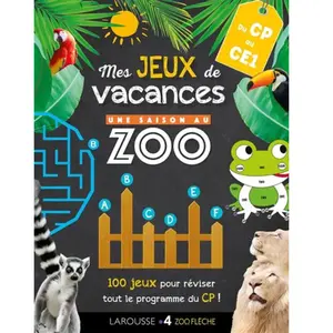 Larousse Mes Jeux De Vacances Du Cp Au Ce1 - 100 Jeux Pour Réviser !Vendu parrakuten