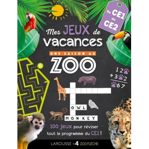 Larousse Mes jeux de vacances du CE1 au CE2: 100 jeux pour réviser !Vendu parrakuten