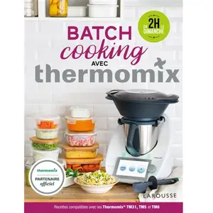 ISBN Larousse Batch Cooking Thermomix pas cher