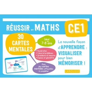 Comparateur de prix : Larousse Mathématiques Ce1 Mes Cartes Mentales - Réussir En Maths