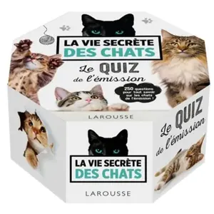 Larousse Jeu De Société - Quizz- La Vie Secrète Des Chats pas cher