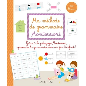 Comparateur de prix : Larousse Ma méthode de grammaire Montessori