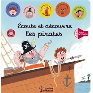 ISBN Larousse Ecoute et découvre les pirates pas cher