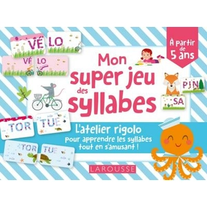 Comparateur de prix : Larousse Mon super jeu des syllabes