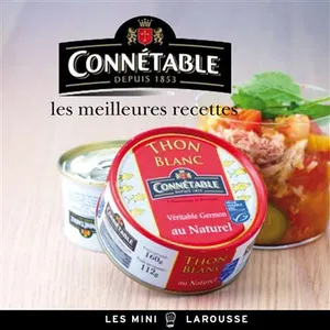 ISBN Les Meilleures Recettes Thon Connétable pas cher