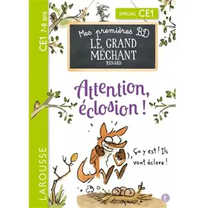 ISBN Larousse Attention, éclosion ! ; Pas marrant la vie de parents !: Spécial CE1 pas cher