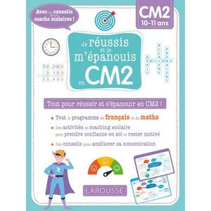 ISBN Larousse Français Mathématiques Cm2 - Tout Pour Réussir Et Pour S'épanouir En Cm2 ! pas cher