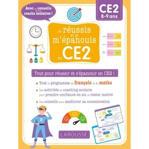 ISBN Larousse Français Mathématiques Ce2 - Tout Pour Réussir Et S'épanouir En Ce2 ! pas cher