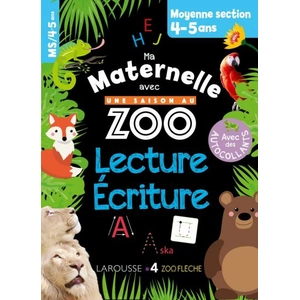 Comparateur de prix : Larousse Lecture-Ecriture Moyenne Section Ma Maternelle Avec Une Saison Au Zoo
