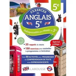 Larousse S'exercer en anglais 5e pas cher