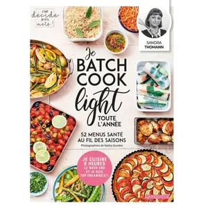 ISBN Larousse Je batch cook light toute l'année pas cher