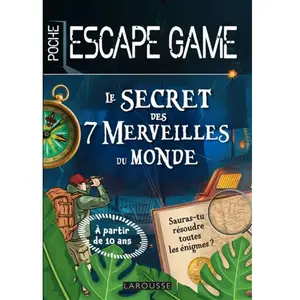 Larousse Le secret des 7 merveilles du monde pas cher