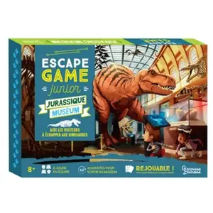 ISBN Larousse Escape Game Junior - Jurassique muséum pas cher