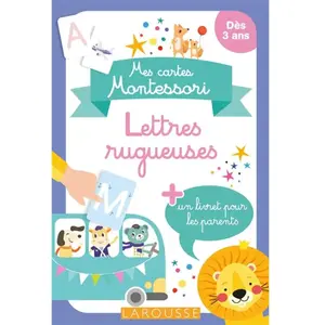 ISBN Larousse Lettres Rugueuses - Avec 80 Cartes Et 1 Livret Pour Les Parents pas cher