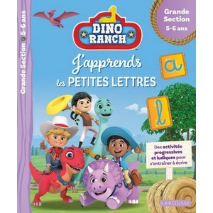 ISBN Larousse Dino Ranch - J'apprends Les Petites Lettres - Grande Section pas cher