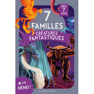 ISBN Larousse 7 familles Créatures fantastiques pas cher