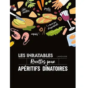 ISBN Larousse Recettes pour apéritifs dînatoires pas cher