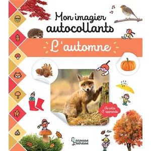 Mon imagier autocollants - L'Automne - Collectif pas cher
