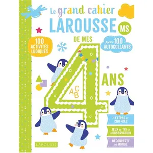 Le grand cahier Larousse de mes 4 ans - Collectif pas cher
