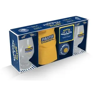 Larousse Coffret Pastis & Farniente ! - Avec 2 Verres À Pastis, 1 Sonnette, 1 Bob, 1 Livret De Recettes pas cher