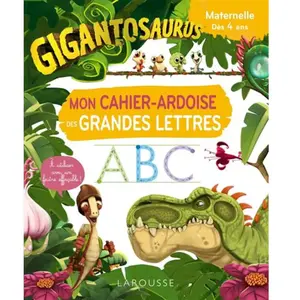 Comparateur de prix : Larousse Mon Cahier-Ardoise Des Grandes Lettres - Maternelle