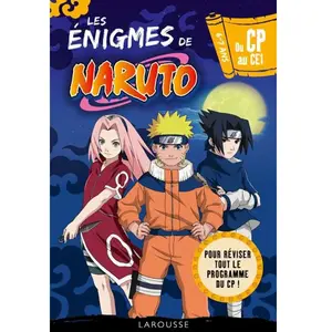ISBN Larousse Les énigmes de Naruto du CP au CE1 pas cher